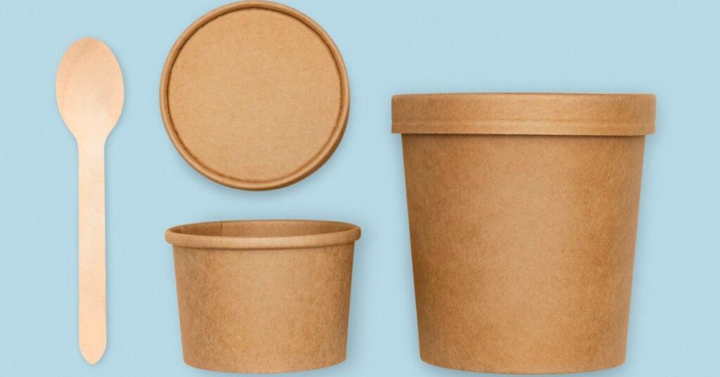 Contenedores kraft compostables