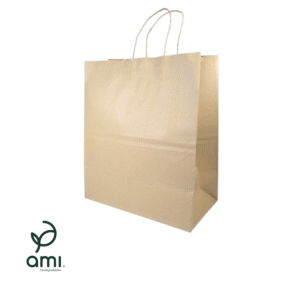 Bolsa kraft Domicilio 2 manija entorchada