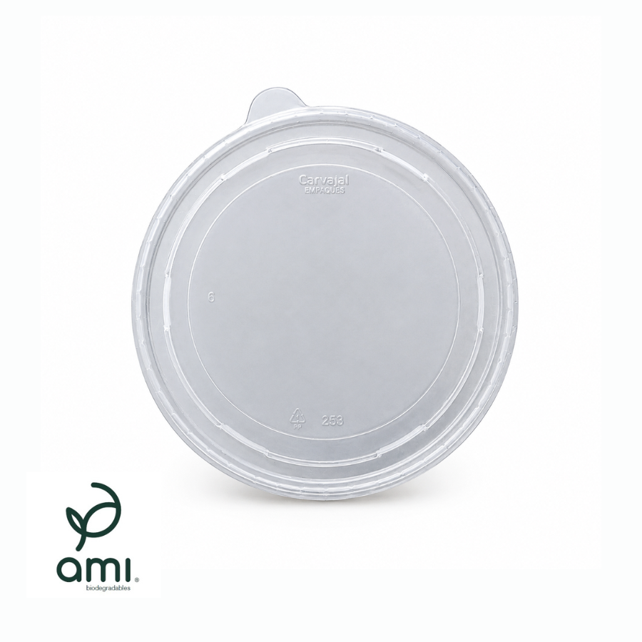 Tapa PP Ensaladera Kraft 44 onz